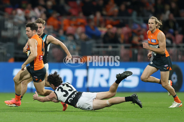 AFL 2024 Round 14 - GWS v Port Adelaide - A-51055325
