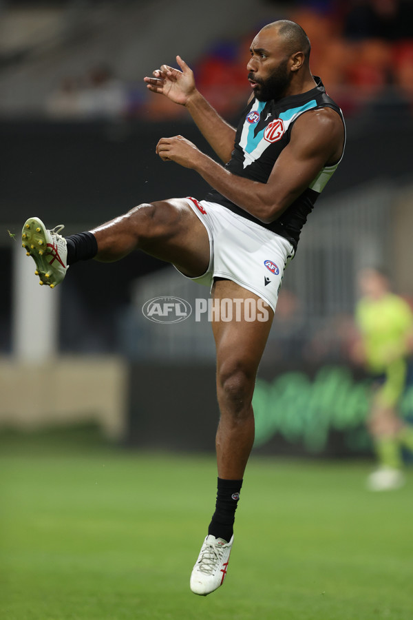 AFL 2024 Round 14 - GWS v Port Adelaide - A-51055332