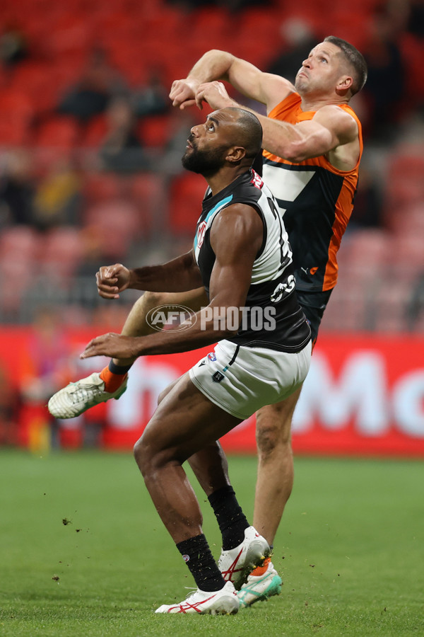AFL 2024 Round 14 - GWS v Port Adelaide - A-51055339