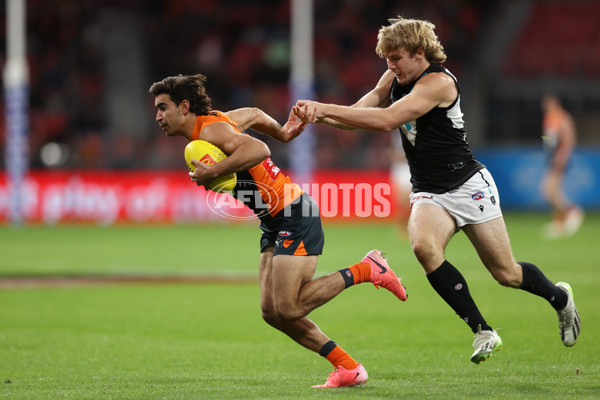 AFL 2024 Round 14 - GWS v Port Adelaide - A-51055340