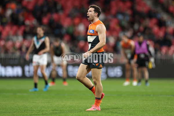AFL 2024 Round 14 - GWS v Port Adelaide - A-51055349