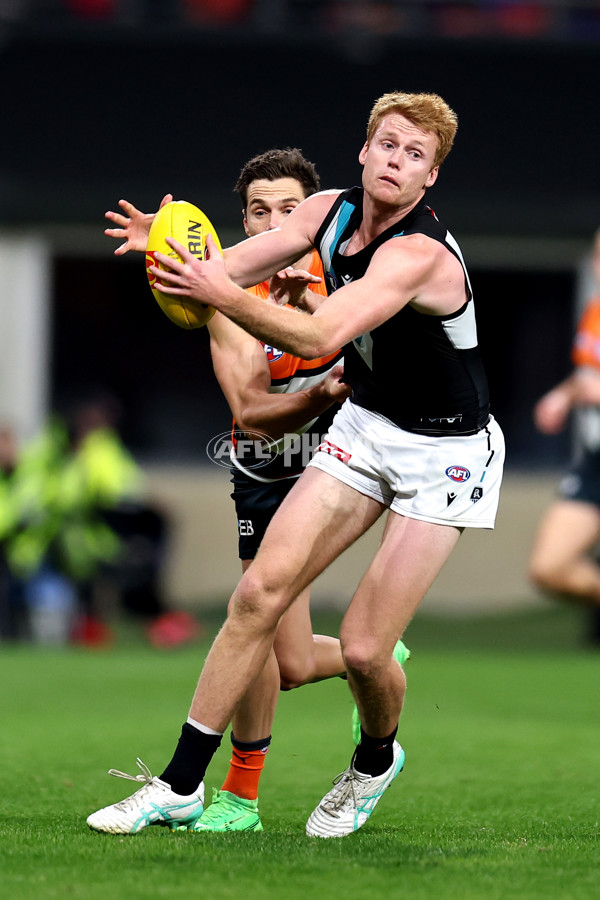 AFL 2024 Round 14 - GWS v Port Adelaide - A-51055357