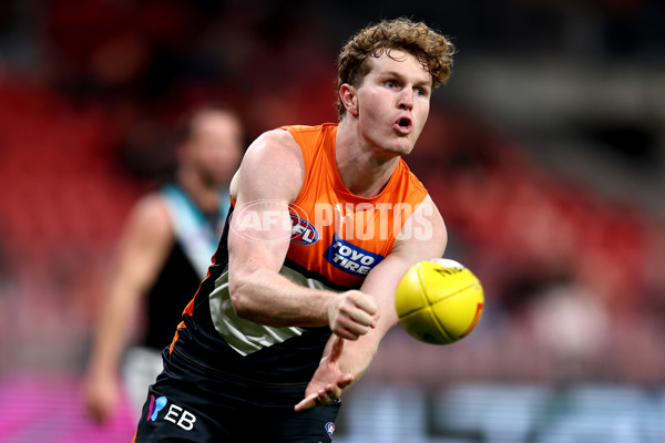 AFL 2024 Round 14 - GWS v Port Adelaide - A-51055379