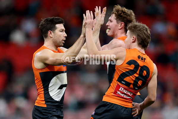 AFL 2024 Round 14 - GWS v Port Adelaide - A-51055393