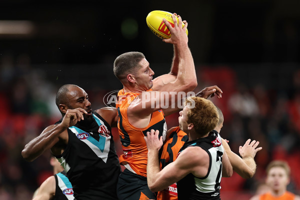 AFL 2024 Round 14 - GWS v Port Adelaide - A-51055733