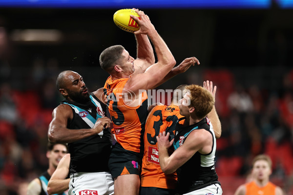 AFL 2024 Round 14 - GWS v Port Adelaide - A-51055735
