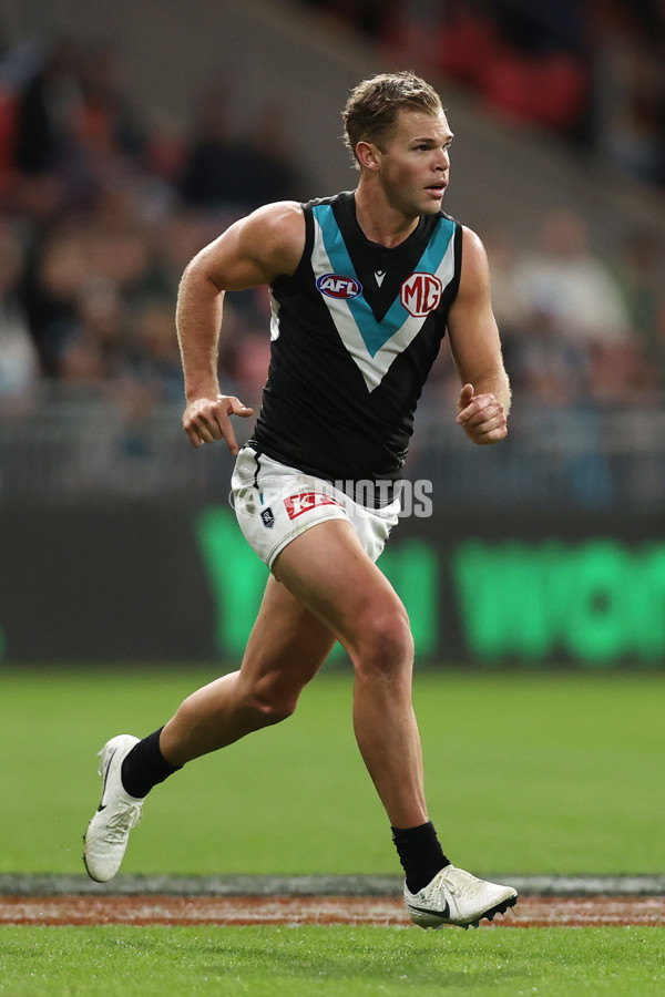 AFL 2024 Round 14 - GWS v Port Adelaide - A-51055762