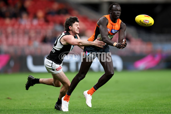 AFL 2024 Round 14 - GWS v Port Adelaide - A-51055787