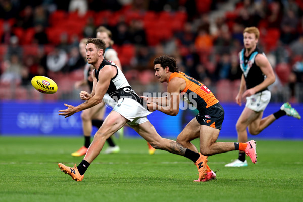 AFL 2024 Round 14 - GWS v Port Adelaide - A-51058135