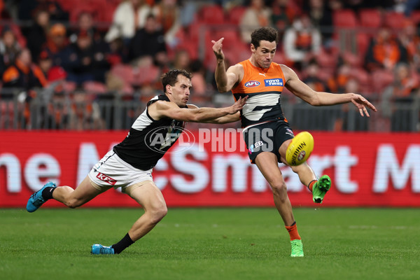 AFL 2024 Round 14 - GWS v Port Adelaide - A-51058185