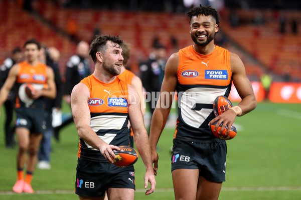 AFL 2024 Round 14 - GWS v Port Adelaide - A-51058193