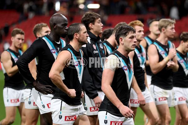 AFL 2024 Round 14 - GWS v Port Adelaide - A-51058199