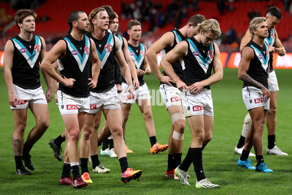 AFL 2024 Round 14 - GWS v Port Adelaide - A-51058209