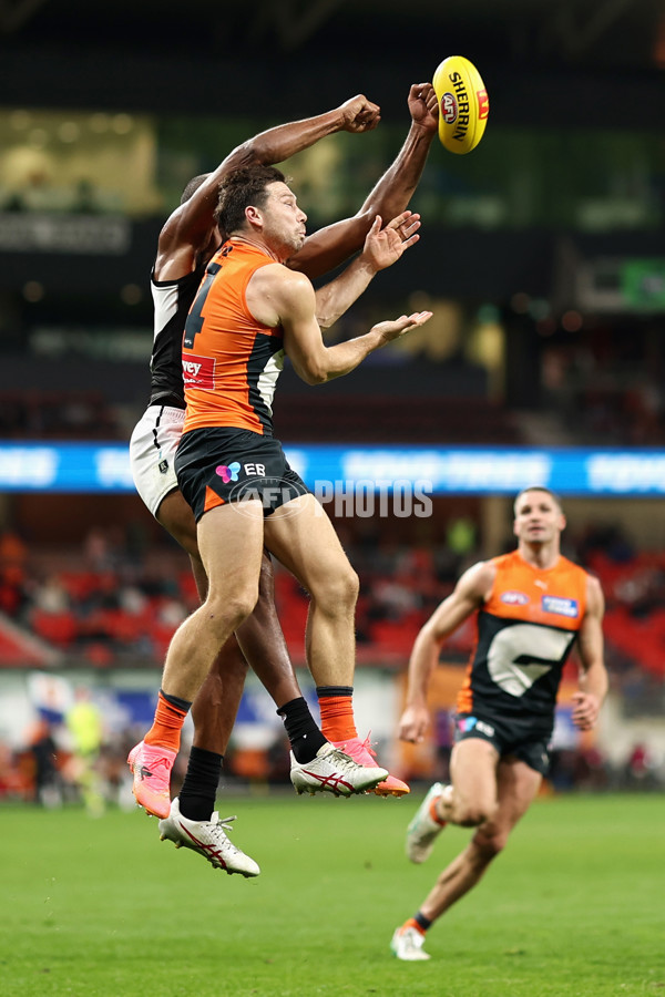 AFL 2024 Round 14 - GWS v Port Adelaide - A-51058217