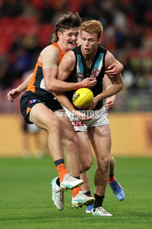 AFL 2024 Round 14 - GWS v Port Adelaide - A-51058678