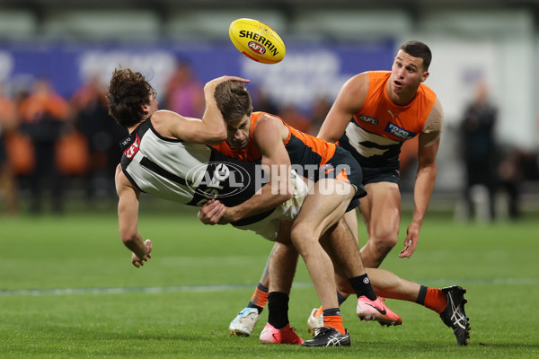 AFL 2024 Round 14 - GWS v Port Adelaide - A-51058698