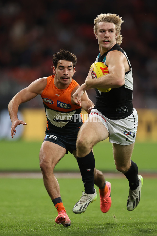 AFL 2024 Round 14 - GWS v Port Adelaide - A-51058707