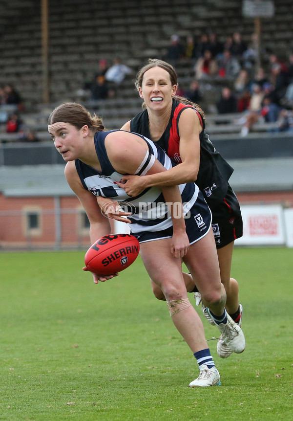 VFLW 2024 Round 14 - Essendon v Geelong - A-51208535