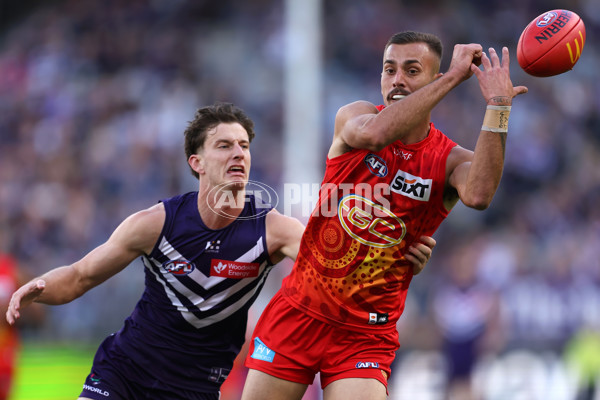 AFL 2024 Round 15 - Fremantle v Gold Coast - A-51225581