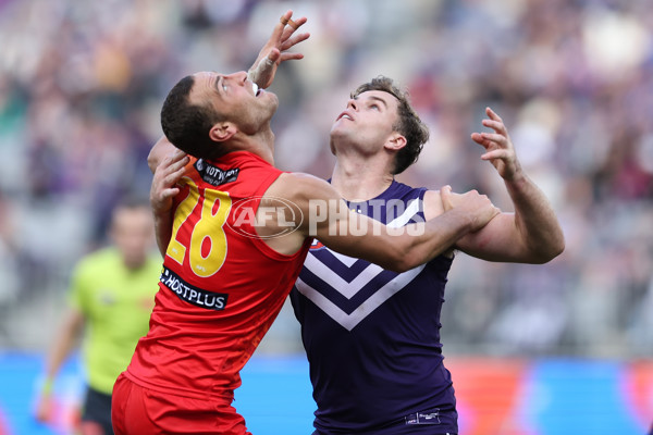AFL 2024 Round 15 - Fremantle v Gold Coast - A-51233109