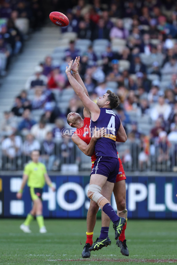 AFL 2024 Round 15 - Fremantle v Gold Coast - A-51235709