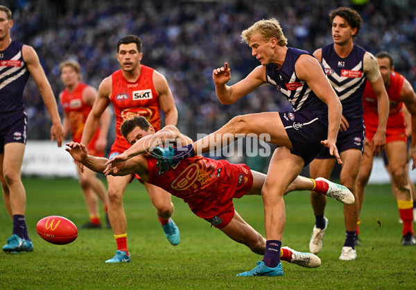AFL 2024 Round 15 - Fremantle v Gold Coast - A-51236428