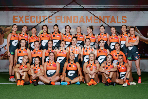 AFLW 2024 Media - GWS Team Photo Day - A-51245274