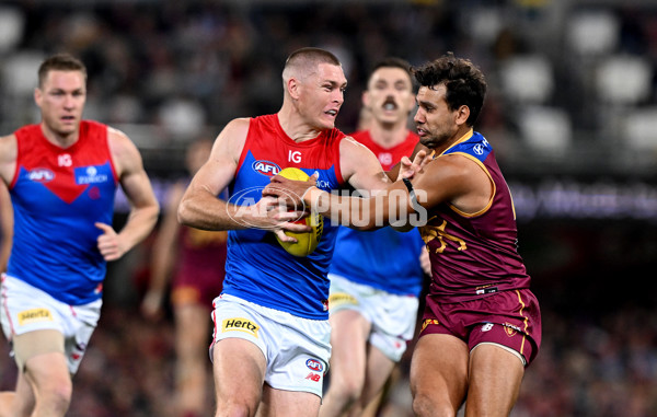 AFL 2024 Round 16 - Brisbane v Melbourne - A-51410513