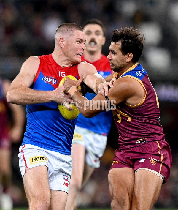 AFL 2024 Round 16 - Brisbane v Melbourne - A-51412252