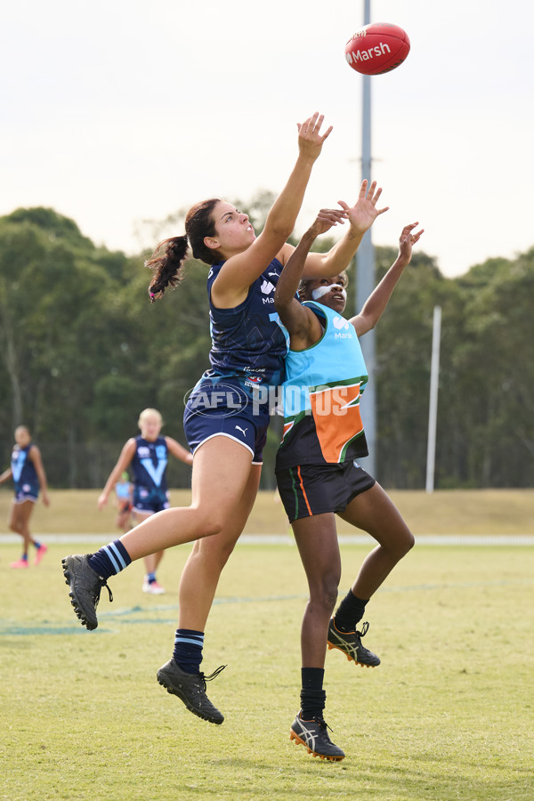 Marsh AFL Championships U18 Girls 2024 - Allies v Vic Metro - A-51417935