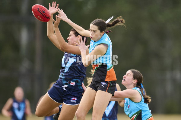 Marsh AFL Championships U18 Girls 2024 - Allies v Vic Metro - A-51417941