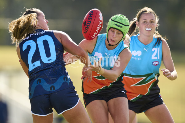 Marsh AFL Championships U18 Girls 2024 - Allies v Vic Metro - A-51417966