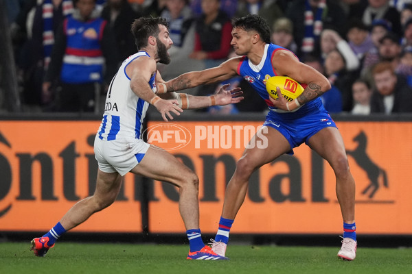 AFL 2024 Round 16 - North Melbourne v Western Bulldogs - A-51420866