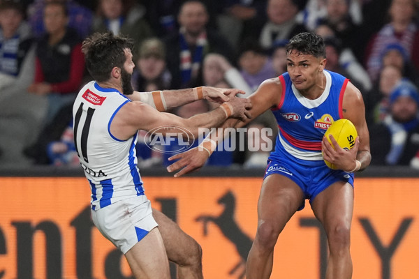 AFL 2024 Round 16 - North Melbourne v Western Bulldogs - A-51420867