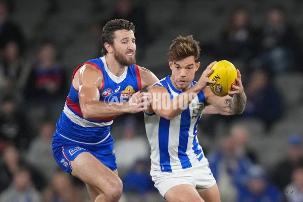 AFL 2024 Round 16 - North Melbourne v Western Bulldogs - A-51420872
