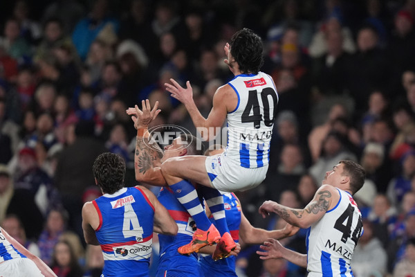 AFL 2024 Round 16 - North Melbourne v Western Bulldogs - A-51426772
