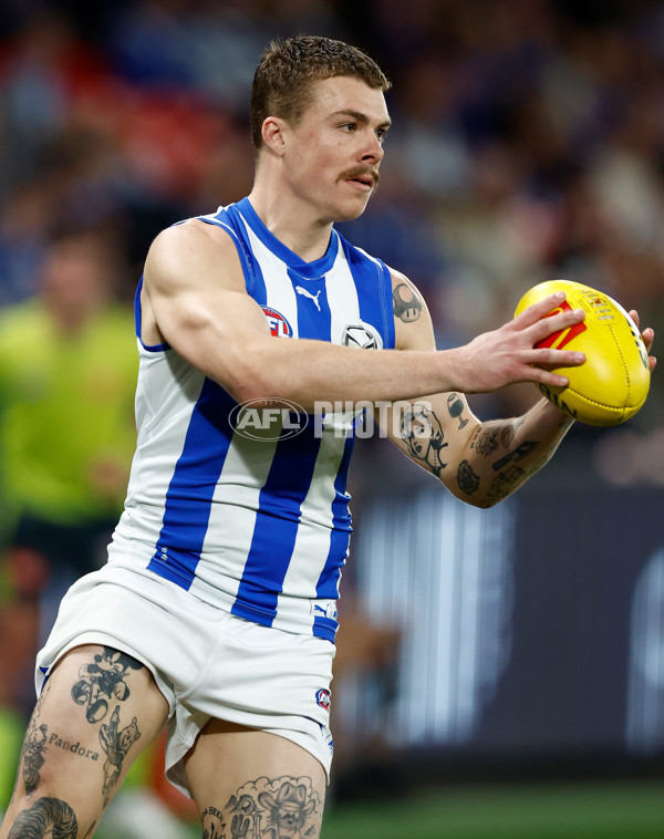 AFL 2024 Round 16 - North Melbourne v Western Bulldogs - A-51429203