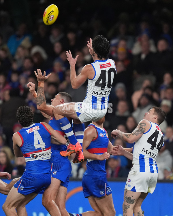 AFL 2024 Round 16 - North Melbourne v Western Bulldogs - A-51429215