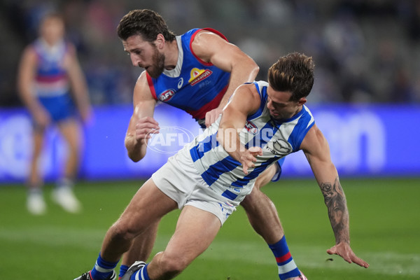 AFL 2024 Round 16 - North Melbourne v Western Bulldogs - A-51429221