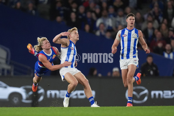 AFL 2024 Round 16 - North Melbourne v Western Bulldogs - A-51429226