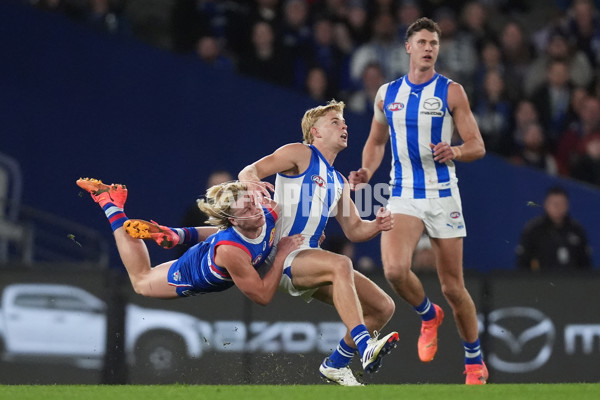 AFL 2024 Round 16 - North Melbourne v Western Bulldogs - A-51429229
