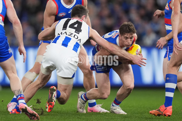 AFL 2024 Round 16 - North Melbourne v Western Bulldogs - A-51429239