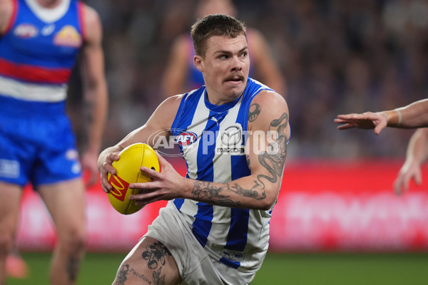 AFL 2024 Round 16 - North Melbourne v Western Bulldogs - A-51429246