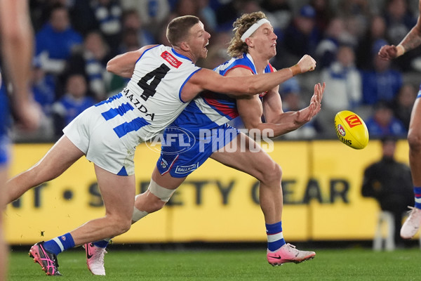 AFL 2024 Round 16 - North Melbourne v Western Bulldogs - A-51429620