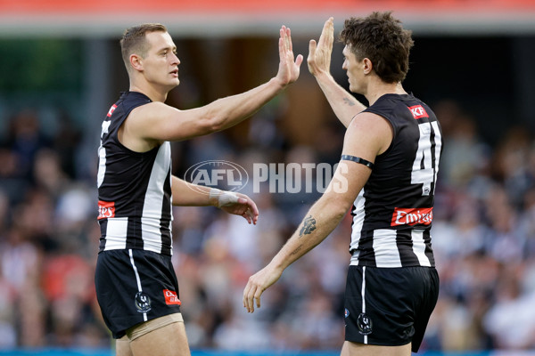 AFL 2024 Round 16 - Gold Coast v Collingwood - A-51443408