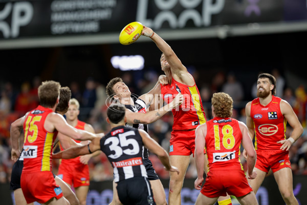 AFL 2024 Round 16 - Gold Coast v Collingwood - A-51447270