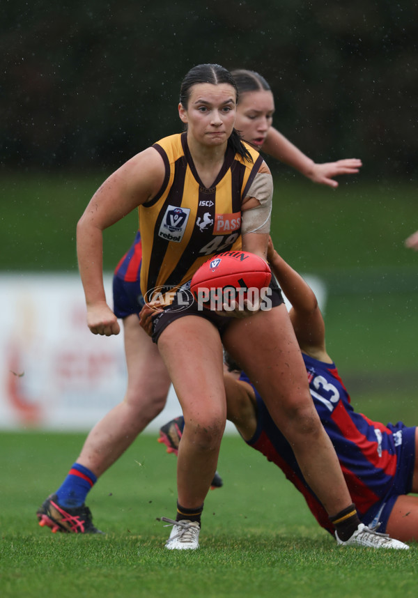 VFLW 2024 First Elimination Final - Box Hill v Port Melbourne - A-51467050