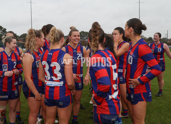 VFLW 2024 First Elimination Final - Box Hill v Port Melbourne - A-51469331