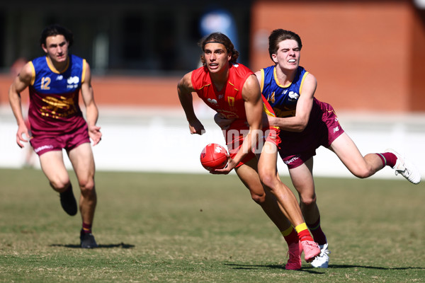 Marsh AFL Championships U16 Boys 2024 - Brisbane Academy v Gold Coast Academy - A-51469391