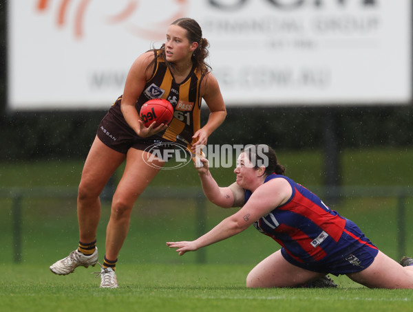 VFLW 2024 First Elimination Final - Box Hill v Port Melbourne - A-51469533